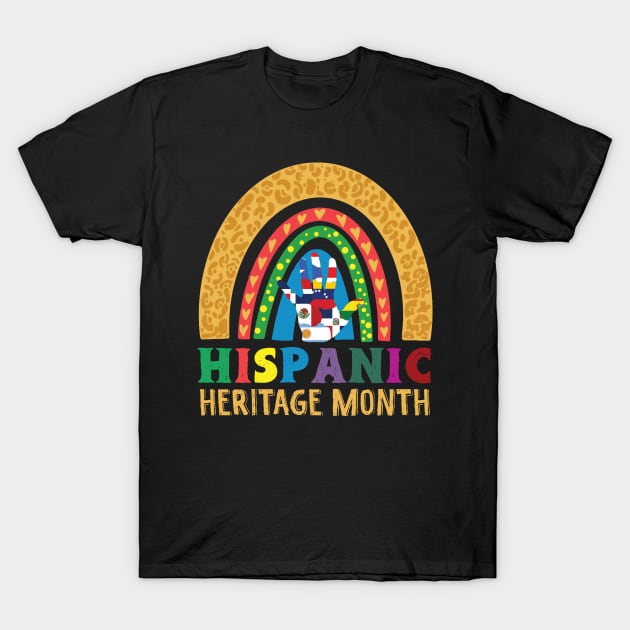 National Hispanic Heritage Month T-Shirt by BeesTeez